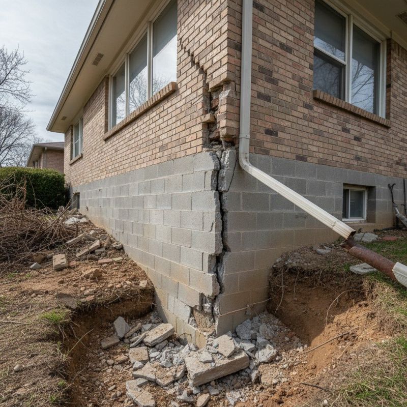 House Settling Repair in Dahlonega, GA