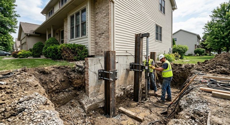 House Underpinning in Dahlonega, GA