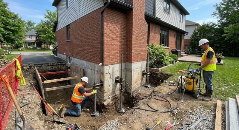 House Underpinning in Dahlonega, GA