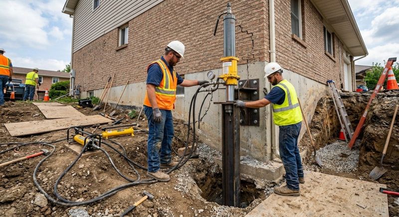Settling Foundation Service in Dawsonville, GA