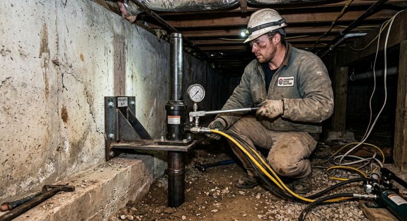 Settling Foundation Service in Hall County, GA