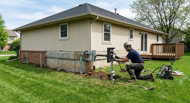 Settling Foundation Service in Helen, GA