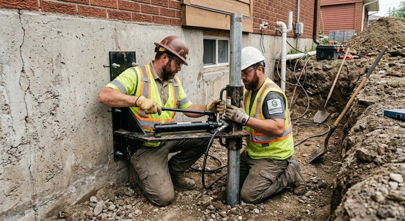 Settling Foundation Service in Oakwood, GA