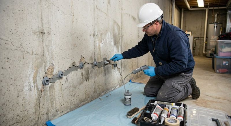Structural Crack Repair in Dahlonega, GA