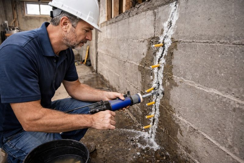 Structural Crack Repair in Dahlonega, GA