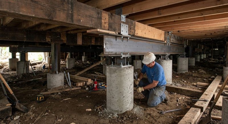 Underpinning Service in Dahlonega, GA